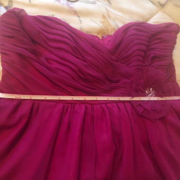 Size 12 pink Anya’s bridal dress - Picture 2 of 3